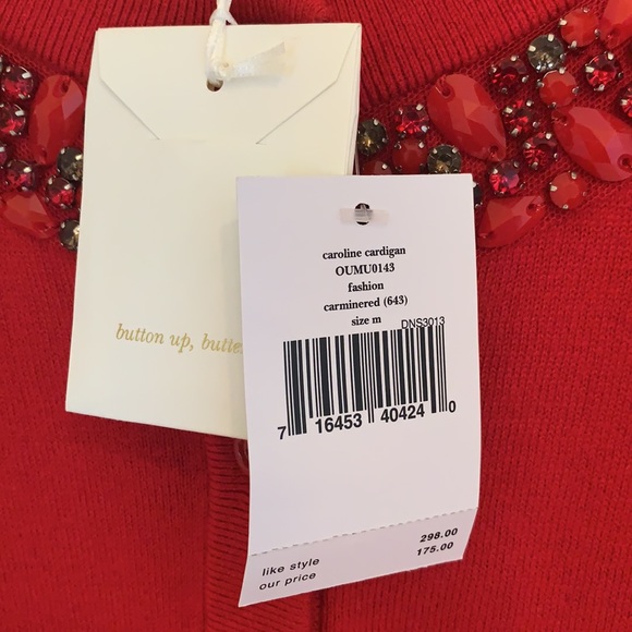 NWT Kate Spade Caroline Cardigan - Picture 3 of 4